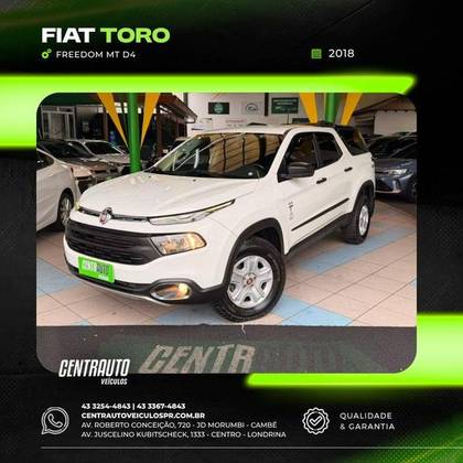 FIAT TORO 2.0 16V TURBO DIESEL FREEDOM 4WD MANUAL FIAT TORO 2.0 16V TURBO DIESEL FREEDOM 4WD MANUAL